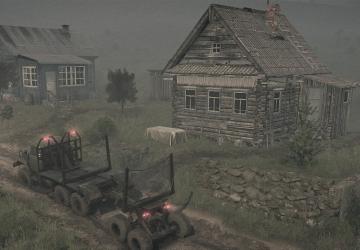 Farmland in the Taiga Map version 1.0 for Spintires: MudRunner (v14.08.19)