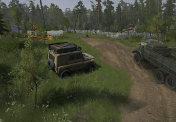 Orekhovo Village Map - Hard version 1 for Spintires: MudRunner (v25.02.21)