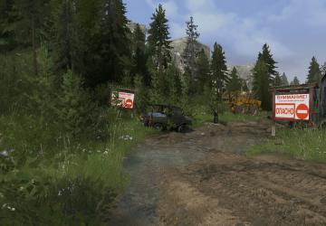 Orekhovo Village Map - Hard version 1 for Spintires: MudRunner (v25.02.21)