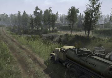 Shallow River Map version 1 for Spintires: MudRunner