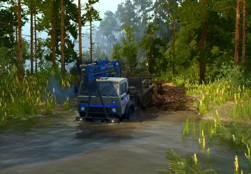 Simply Muddy Map version 1 for Spintires: MudRunner (v14.08.19)