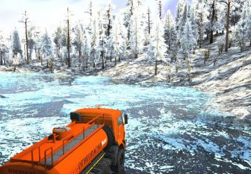 Snowy Pass Map version 1 for Spintires: MudRunner (v25.02.21)