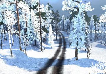 Snow Test Trail Map version 1.0 for Spintires: MudRunner (v14.08.19)