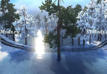 Snow Test Trail Map version 1.0 for Spintires: MudRunner (v14.08.19)