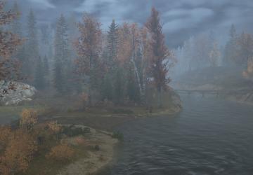 Among the Hills - Autumn Map version 1 for Spintires: MudRunner (v07.08.19)
