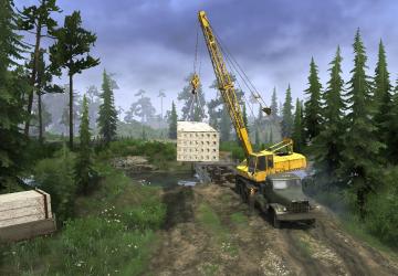 USSR-KGB Map version V.0.1 for Spintires: MudRunner (v10.06.19)