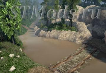 Steady Creek Map version 1.0 for Spintires: MudRunner (v14.08.19)