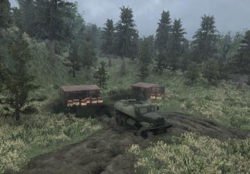Map SVE 9 MadDrive version 1 for Spintires: MudRunner (v14.08.19)
