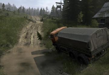Sweta Forest Map version 1 for Spintires: MudRunner
