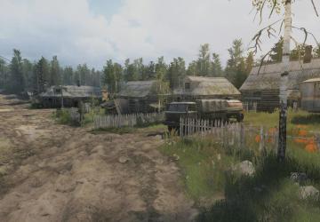 Map Taiga Route Map version 1.0 for Spintires: MudRunner