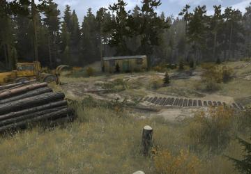 Taiga Route Map version Final for Spintires: MudRunner