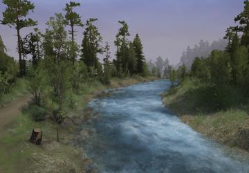 Tail Waters Map version 1.0 for Spintires: MudRunner (v25.02.21)