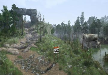 The Caves Trail Park Map version 18.05.19 for Spintires: MudRunner (v22.03.19)