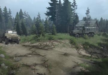 The Crossing Map version 08.09.20 for Spintires: MudRunner (v14.08.19)