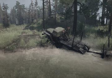 The Steep Hill Map version 1 for Spintires: MudRunner (v14.08.19)