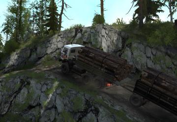 Map The Way Out Must Be for Spintires: MudRunner (v10.06.19)