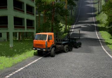 Tiger Cold Rain Map version 1 for Spintires: MudRunner (v14.08.19)