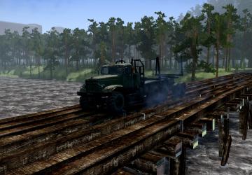 Tiger Cold Rain Map version 1 for Spintires: MudRunner (v14.08.19)