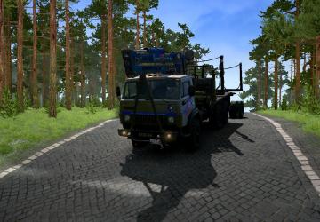 Tiger Cold Rain Map version 1 for Spintires: MudRunner (v14.08.19)