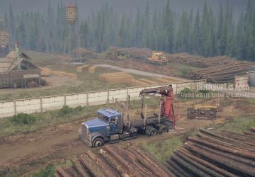 Timber Town Map version 1.0 for Spintires: MudRunner (v14.08.19)