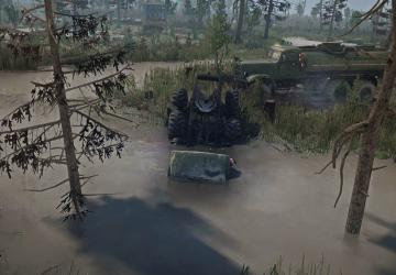 Swamp 2 Map version 1.0 for Spintires: MudRunner (v14.08.19)