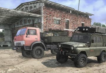 Hard Road Map version 14.08.19 for Spintires: MudRunner (v07.08.19)