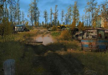 There and Back Map version 0.1 for Spintires: MudRunner (v10.06.19)