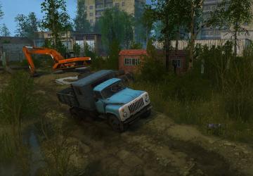 There and Back Map version 0.1 for Spintires: MudRunner (v10.06.19)