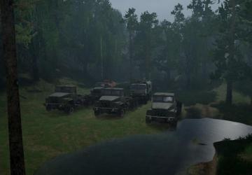 Hard Work Map version 20.02.24 for Spintires: MudRunner (v25.02.21)