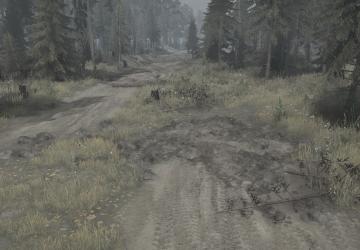Dead Roads Map: Autumn version 23.07.21 for Spintires: MudRunner (v25.02.21)