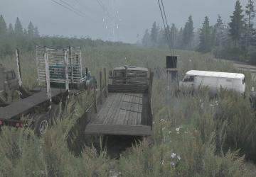Ural-6 Power Line Map version 1.0 for Spintires: MudRunner (v14.08.19)