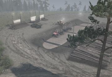Ural 9 Map: Abandoned Sawmills version 1.0 for Spintires: MudRunner (v14.08.19)