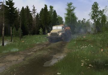 Spring Forest Map version 1 for Spintires: MudRunner (v25.02.21)