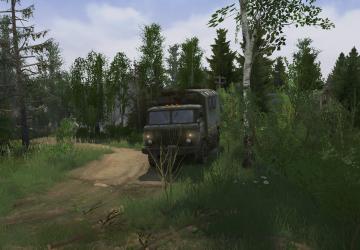 Spring Forest Map version 1 for Spintires: MudRunner (v25.02.21)