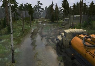 Spring Forest Map version 1 for Spintires: MudRunner (v25.02.21)
