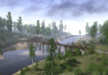River Branches Map version 1 for Spintires: MudRunner (v07.08.19)