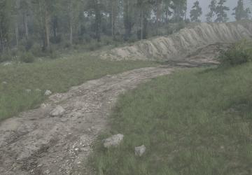 Water Barrier Map version 15.11.19 for Spintires: MudRunner (v14.08.19)