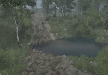 Water Barrier Map version 15.11.19 for Spintires: MudRunner (v14.08.19)