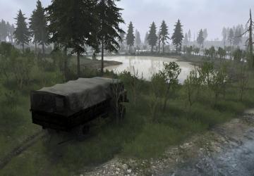 Water Barriers Map version 21.04.25 for Spintires: MudRunner (v07.11.17)