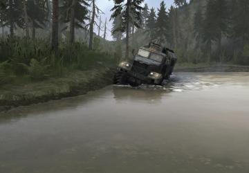 Water Barriers Map version 21.04.25 for Spintires: MudRunner (v07.11.17)