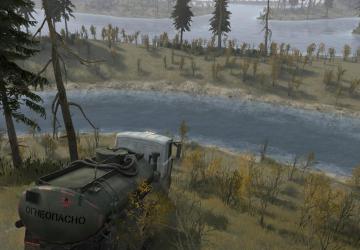 Water Barriers Map version 21.04.25 for Spintires: MudRunner (v07.11.17)