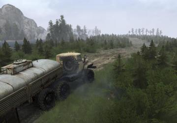 Water Expanses Map version 1 for Spintires: MudRunner (v28.09.22)