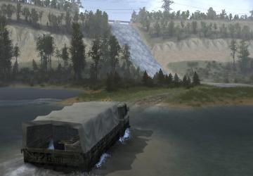 Water Expanses Map version 1 for Spintires: MudRunner (v28.09.22)
