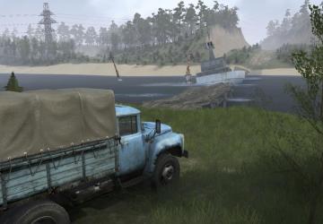 Water Expanses Map version 1 for Spintires: MudRunner (v28.09.22)