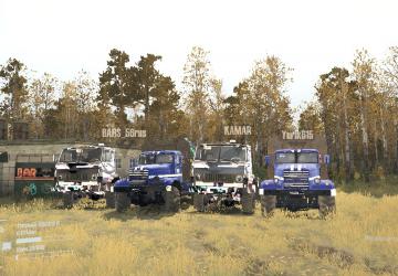 Map Vozim Forest 5 version 1.1 for Spintires: MudRunner (v10.06.19)