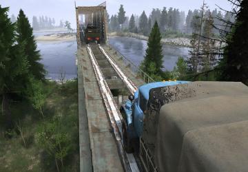 Burnt Forest Logging Map version 1.0 for Spintires: MudRunner (v10.06.19)