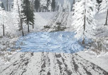 Winter Terrace Map version 28.12.20 for Spintires: MudRunner (v24.11.20)