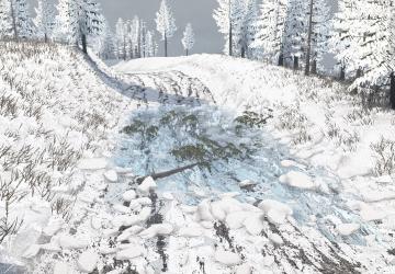 Winter Terrace Map version 28.12.20 for Spintires: MudRunner (v24.11.20)