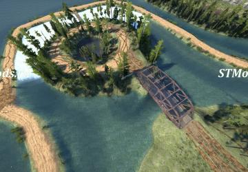 Yumi Township Map version 1.0 for Spintires: MudRunner (v14.08.19)