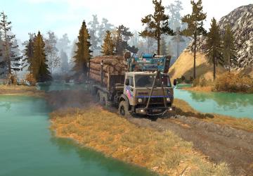 Map Beyond the Northern version 1 for Spintires: MudRunner (v14.08.19)